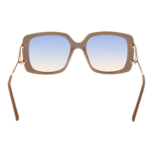 Guess Sonnenbrille aus braunem Metall & Kunststoff