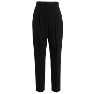 Tory Burch Schwarze Palazzo-Hose aus Polyester