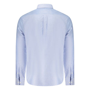 Norway 1963 Azzurro Baumwollhemd für Herren