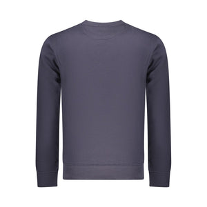 Coveri Moving Blauer Baumwoll-Sweatshirt für Herren
