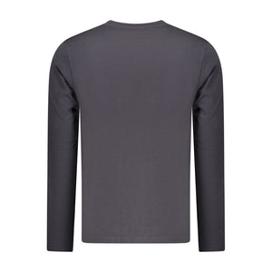 Coveri Moving Blu Baumwoll-T-Shirt für Herren