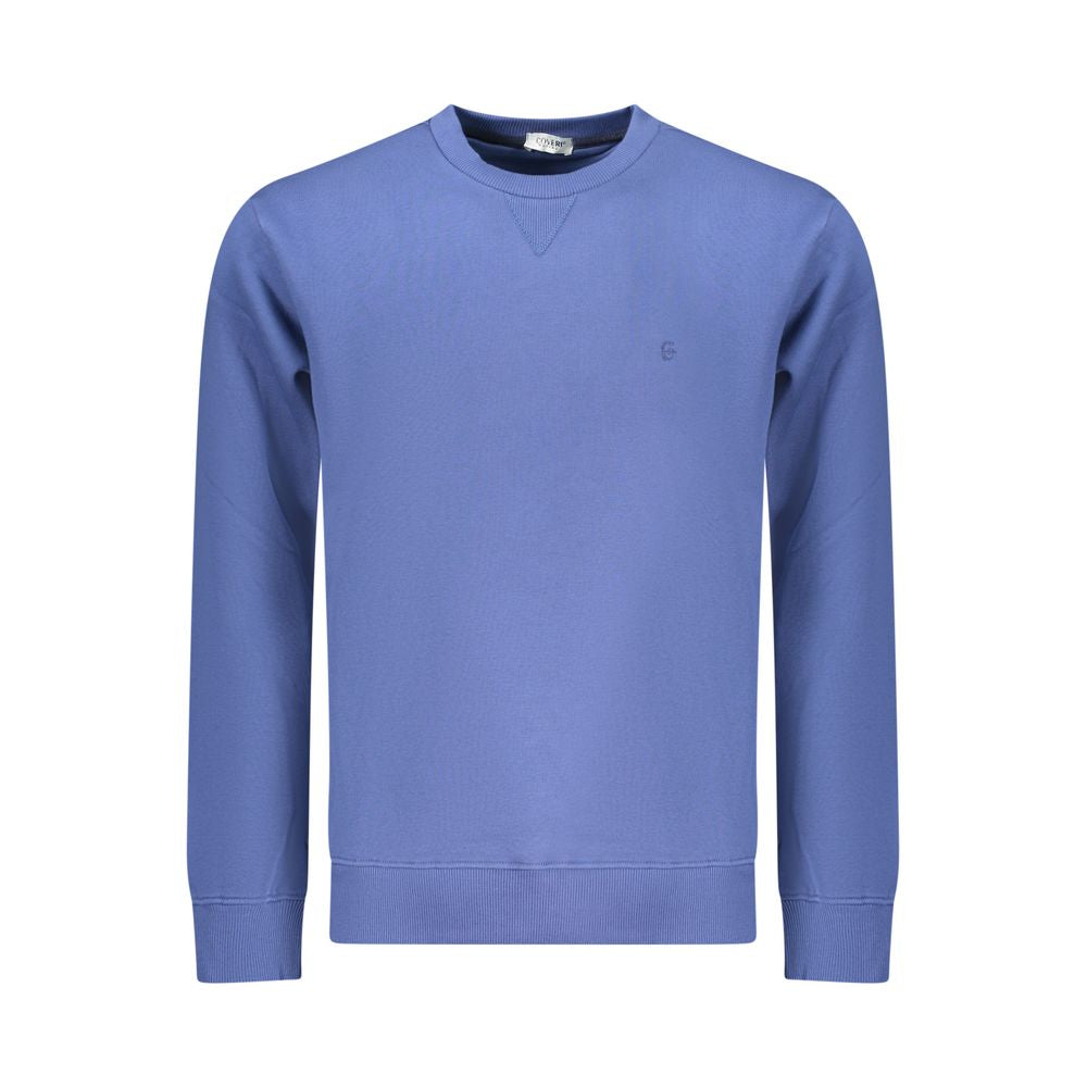 Coveri Moving Blauer Baumwoll-Sweatshirt für Herren