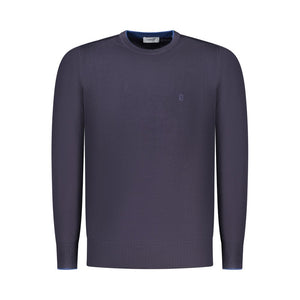Coveri Moving Blauer Sweatshirt aus Nylon