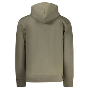 Coveri Moving Verde Baumwoll-Sweatshirt für Herren