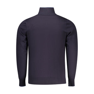 Coveri Moving Blauer Herrenpullover aus Viskose
