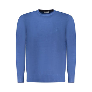 Coveri Moving Blauer Sweatshirt aus Nylon