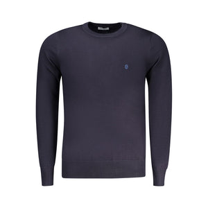 Coveri Moving Blauer Sweatshirt aus Nylon