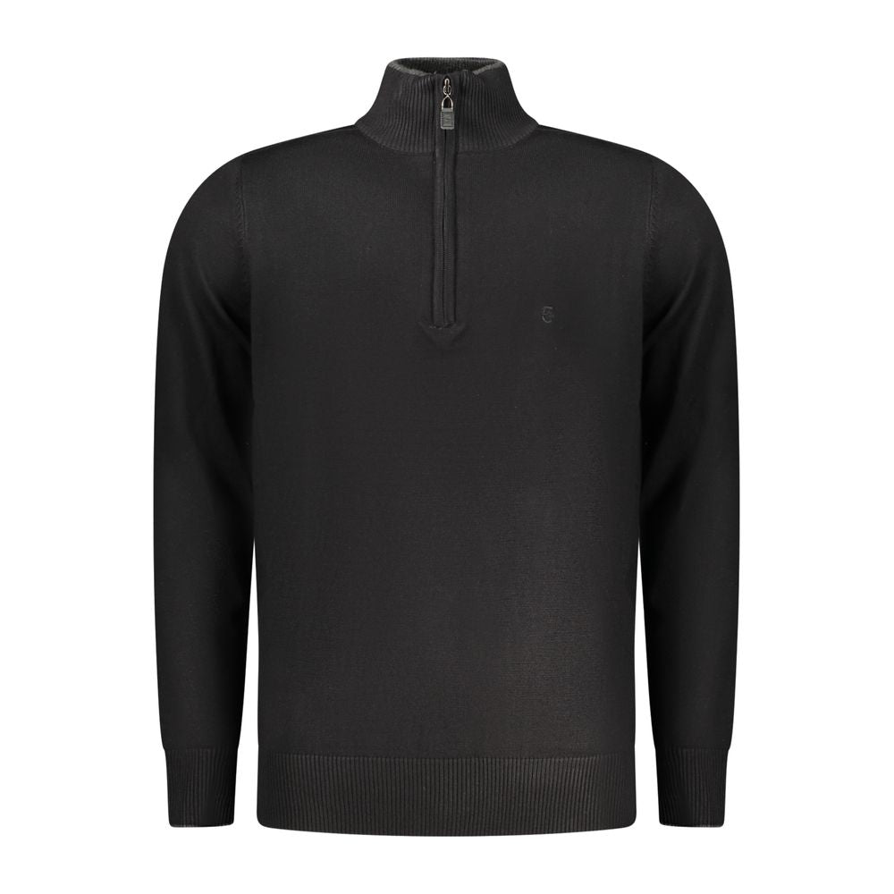 Coveri Moving Schwarzer Nylon-Sweatshirt