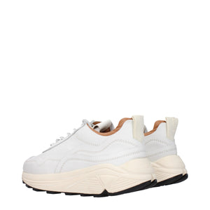 Buttero Weiße Leder Chunky Sneaker