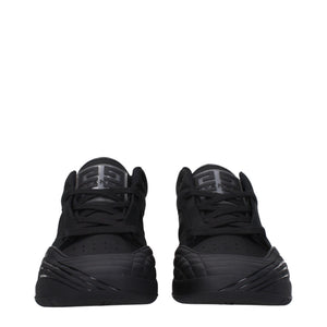 Givenchy Schwarze Stoff-Sneaker mit niedrigem Schaft
