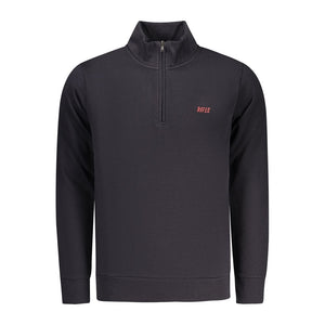 Rifle Blauer Baumwoll-Sweatshirt für Herren
