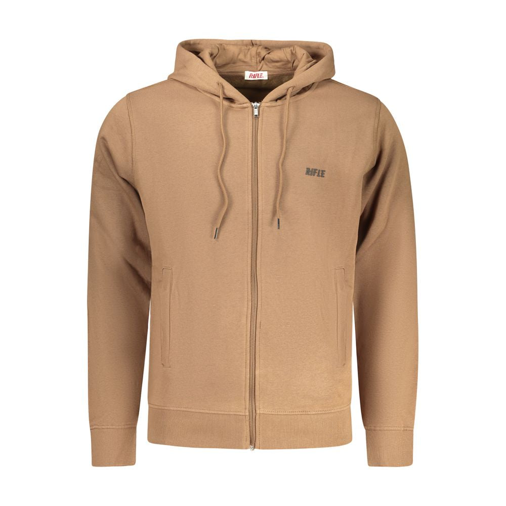 Rifle Marrone Baumwoll-Kapuzenpullover für Herren