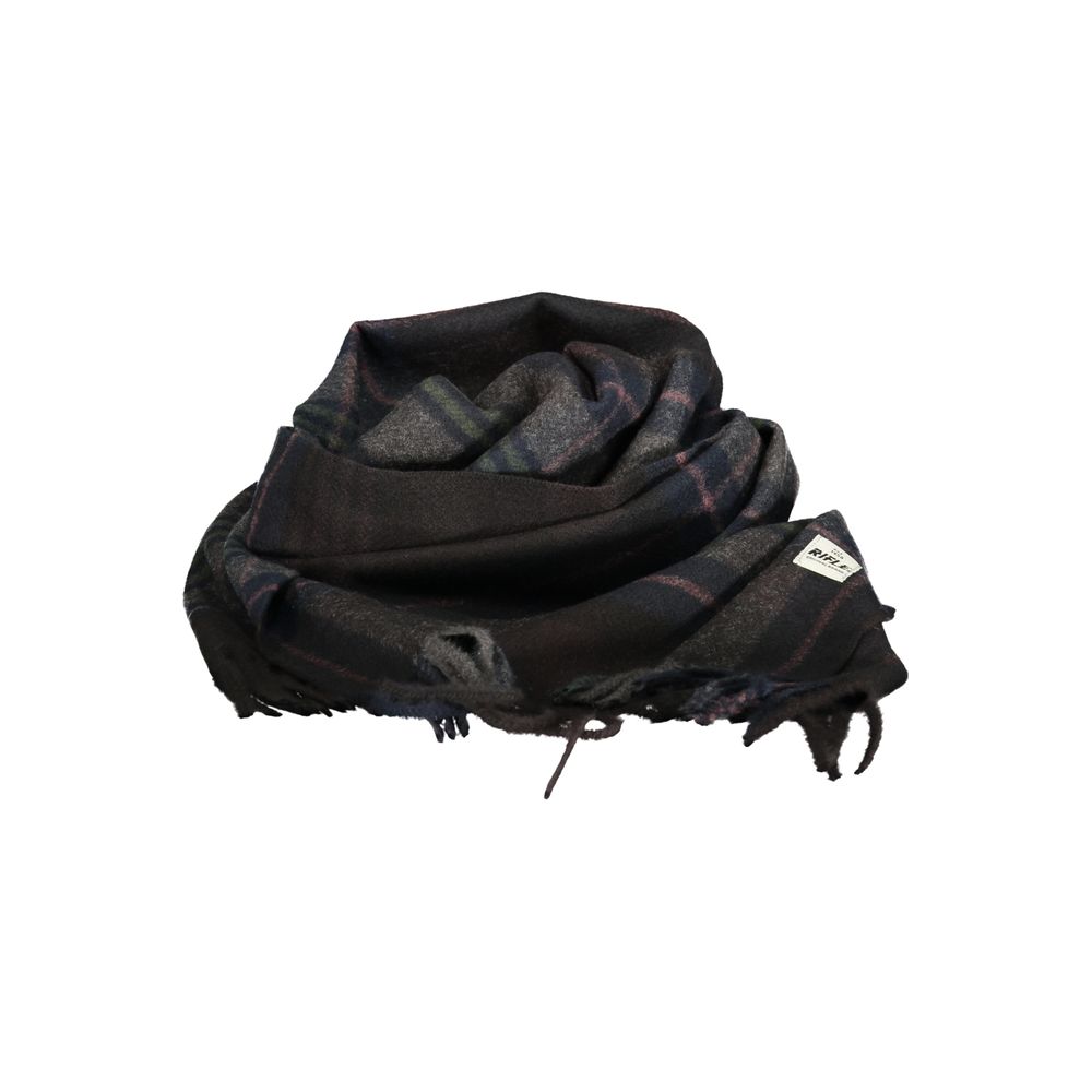 Rifle Schwarzer Herrenschal aus Polyester