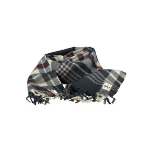 Rifle Blauer Herrenschal aus Polyester