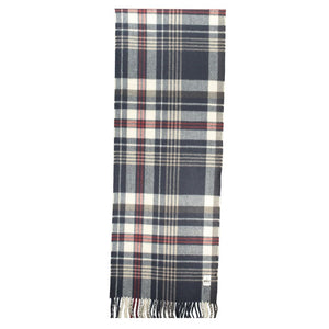 Rifle Blauer Herrenschal aus Polyester