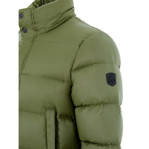 Moose Knuckles Nylon-Mantel im Military-Look