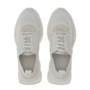 Salvatore Ferragamo Weiße Sneaker aus Nylon im Athletic-Look