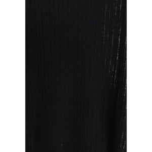 Allude Schwarzer Kaschmirpullover