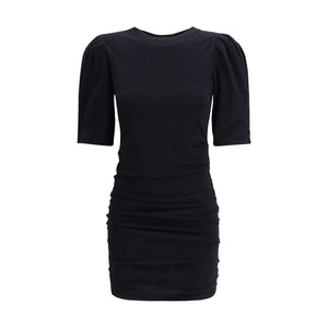 Isabel Marant Schwarzes Baumwoll-Freizeitkleid