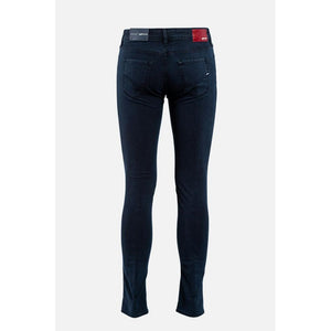 Gas Blaue Baumwoll-Skinny-Jeans