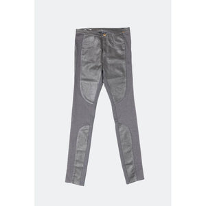 Gas Graue Lederhose