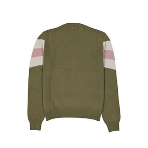 Herno Zweifarbiger Wollpullover