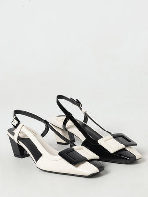 Roger Vivier Schwarze Leder Pumps mit hohem Absatz
