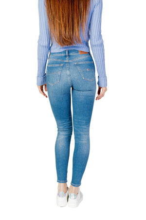 Tommy Hilfiger Blaue Baumwoll-Skinny-Jeans