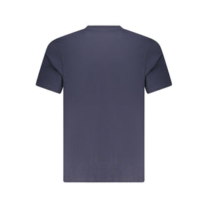 North Sails Blu Baumwoll-T-Shirt für Herren