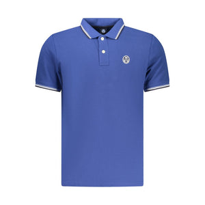 North Sails Blaues Baumwoll-Poloshirt für Herren