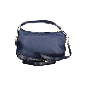 Mario Valentino Damenhandtasche aus Polyurethan in Blau