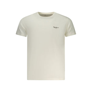 Pepe Jeans Bianco Baumwoll-T-Shirt für Herren