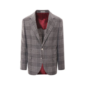 Brunello Cucinelli Grauer Kaschmir-Blazer