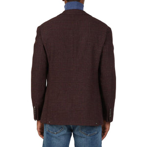 Brunello Cucinelli Mehrfarbiger Wollmantel