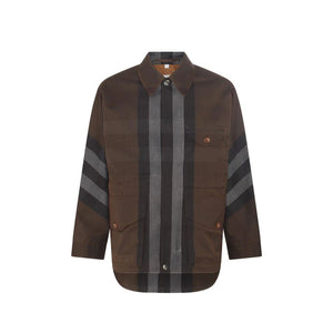 Burberry Brauner Baumwollparka