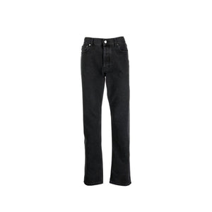 Ambush Schwarze Baumwoll-Jeans im Slim Fit