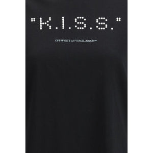 Off-White Schwarzer Baumwoll-Sportswear-Artikel