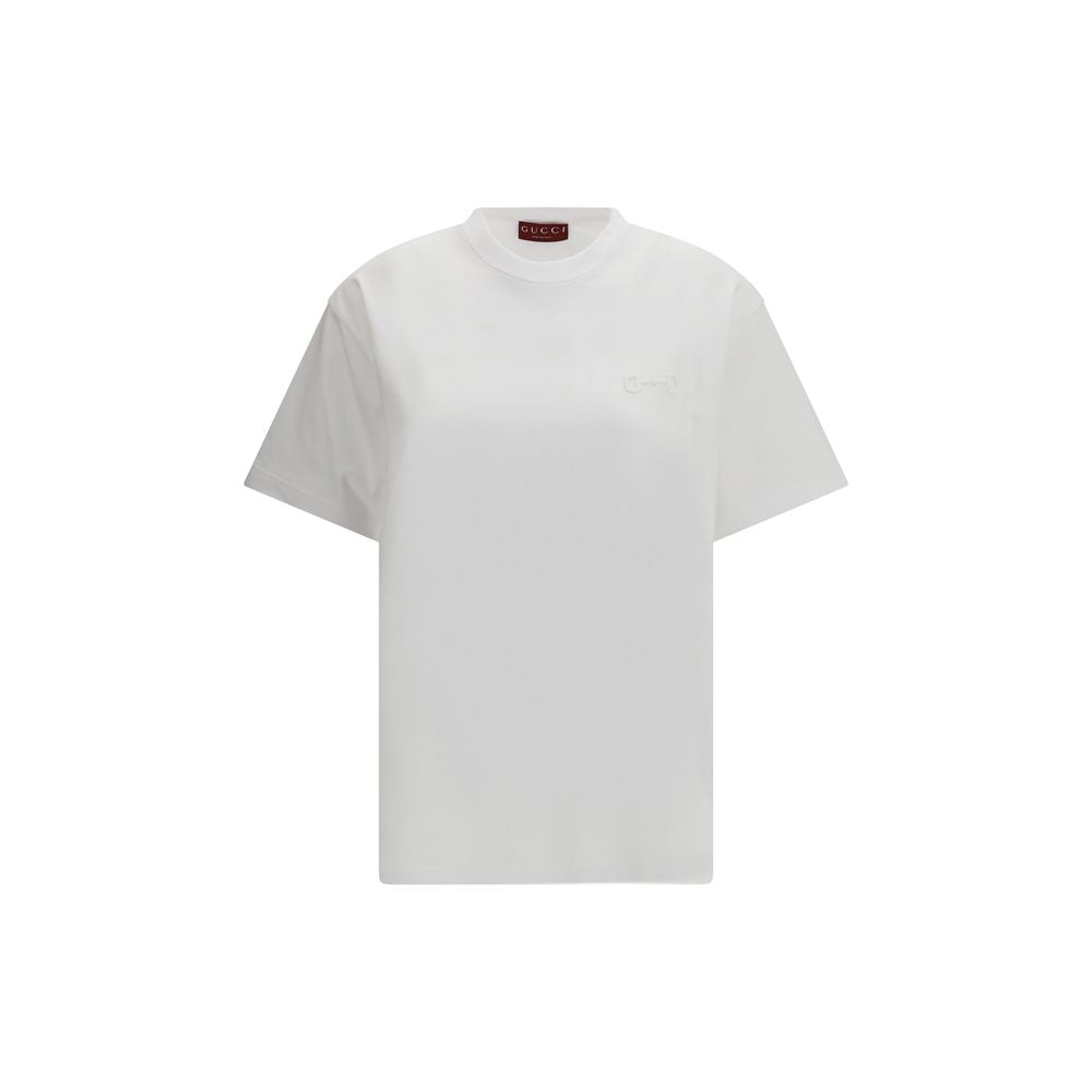 Gucci Weißes Baumwoll-T-Shirt