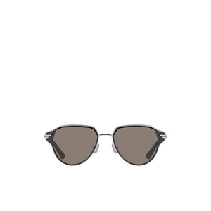 Bottega Veneta Sonnenbrille aus silbernem Metall