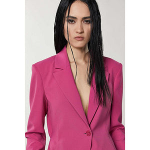 Patrizia Pepe Gelber Blazer aus Polyester