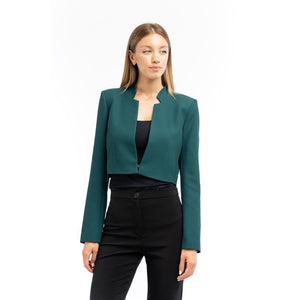 Patrizia Pepe Brauner Polyester-Blazer
