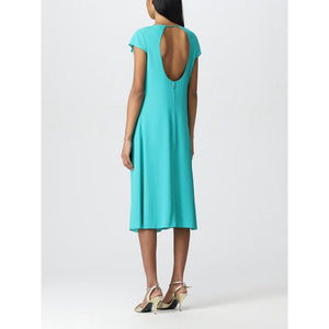 Patrizia Pepe Grünes Viskose-Freizeitkleid