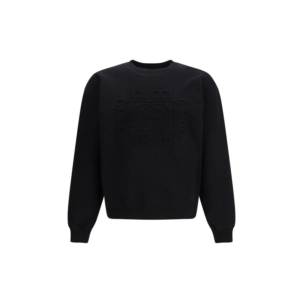 Gucci Schwarzer Baumwoll-Sweatshirt