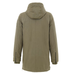 Moose Knuckles Grüner Baumwollparka
