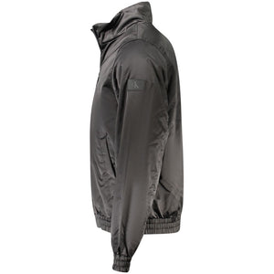 Calvin Klein Schwarze Herrenjacke aus Polyester