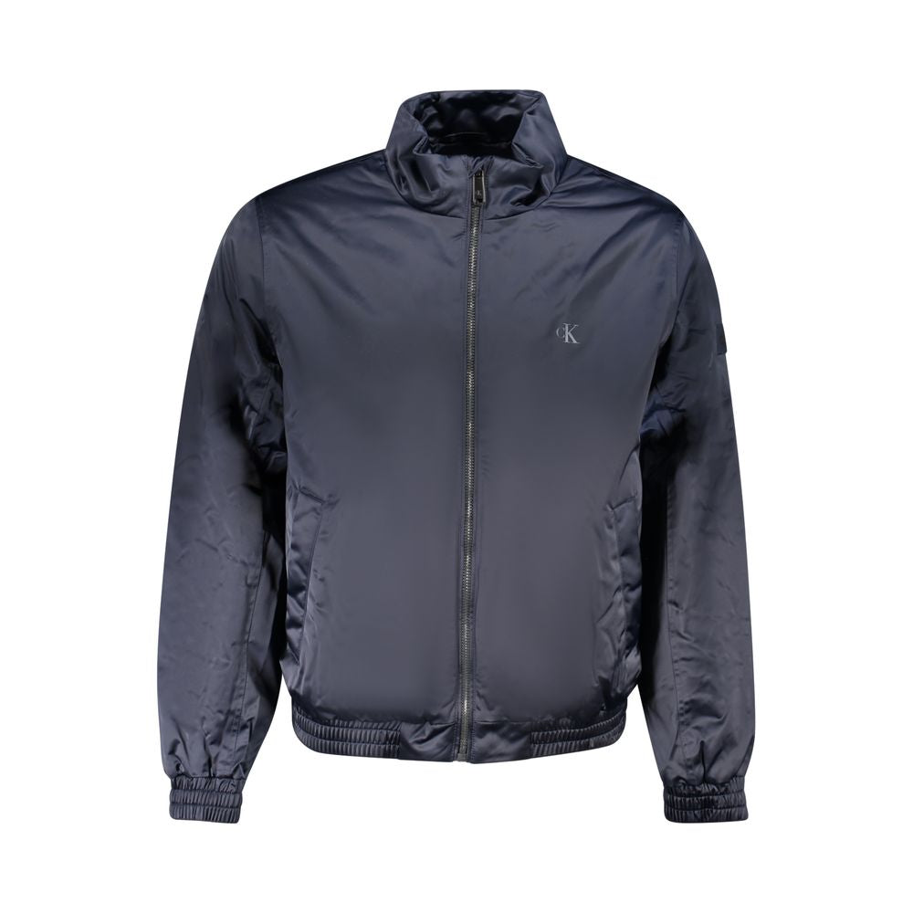 Calvin Klein Blaue Herrenjacke aus Polyester