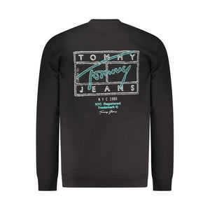 Tommy Hilfiger Schwarzer Baumwoll-Herren-Sweatshirt