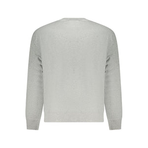 Gray Cotton Men's Sweatshirt