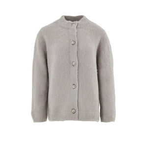 Gran Sasso Beige Wollstrickjacke