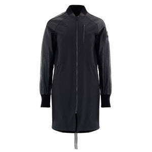 Moose Knuckles Schwarzer Parka aus Baumwolle
